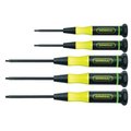 General Tools Torx Screwdriver Set, Steel, Black OxideNickel 711